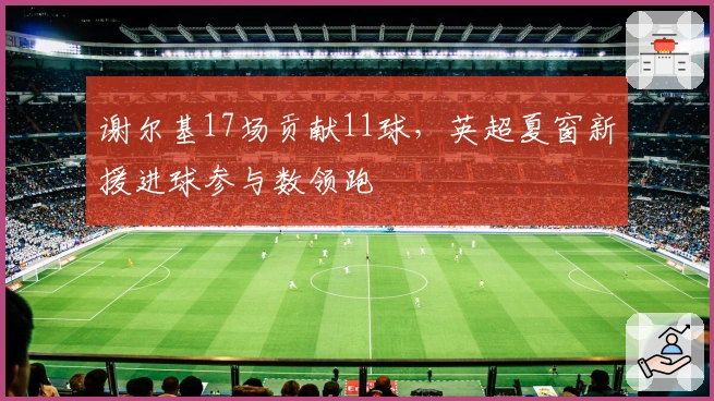 谢尔基17场贡献11球，英超夏窗新援进球参与数领跑